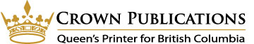 Crown Publications - Queens Printer for British Columbia